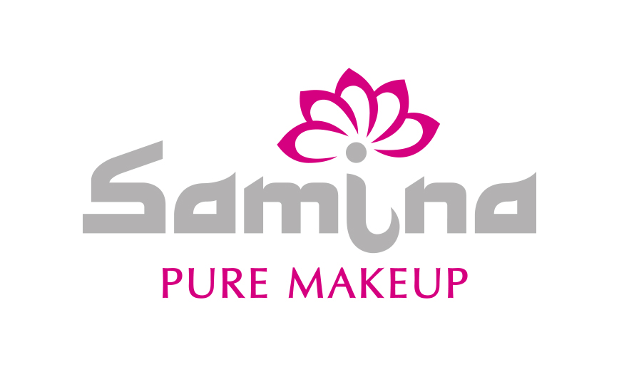 Samina Pure Makeup - Logo