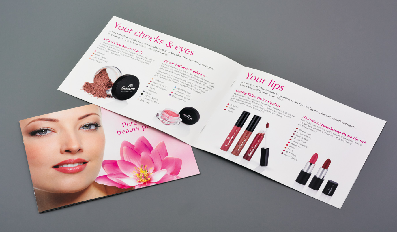 Samina Pure Makeup - Brochure